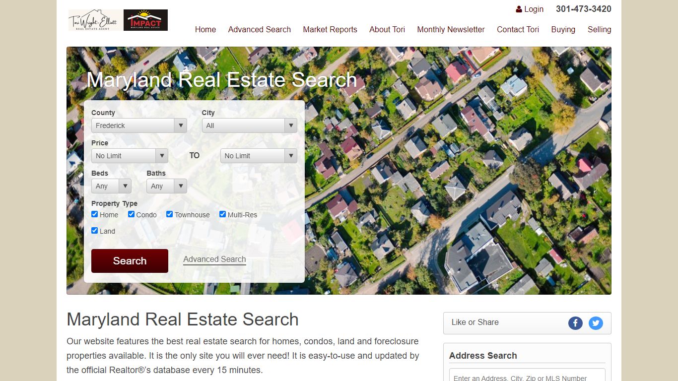 Maryland Real Estate Search - MakeMarylandHome.com